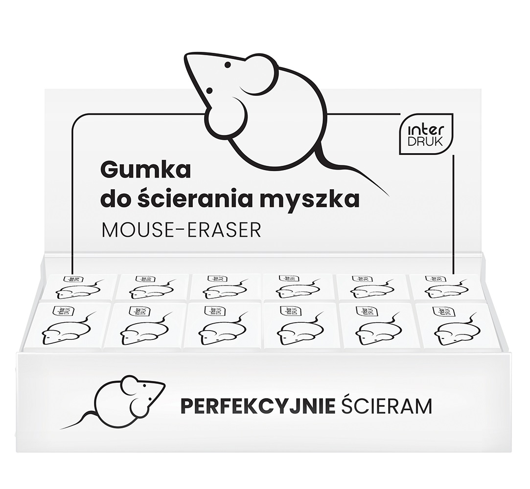 Gumka do mazania Mouse Intredruk
